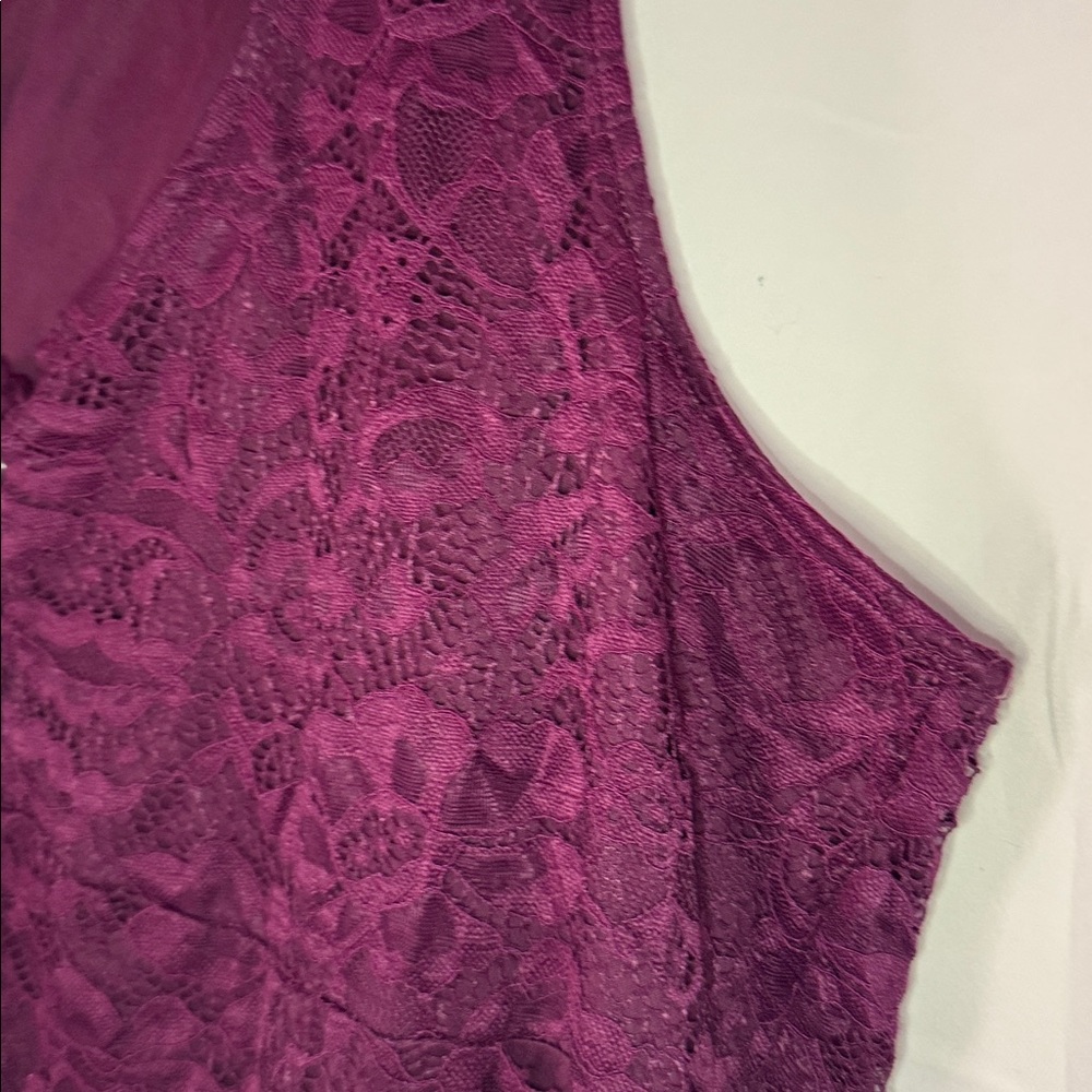 Torrid Bodysuit Womens 3x Lace Corset Lace Up Sleeveless - Picture 5 of 14